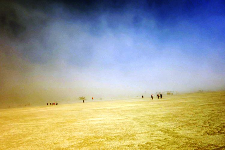 Burning Man Dust Storm