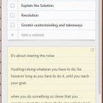 Blog post organization with wunderlist
