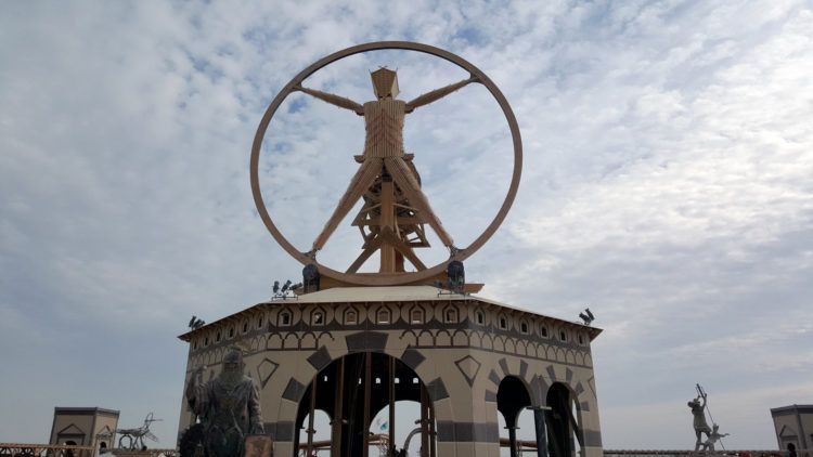 Burning Man Da Vinci