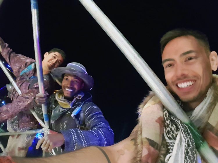 Burning Man Top of Thunderdome