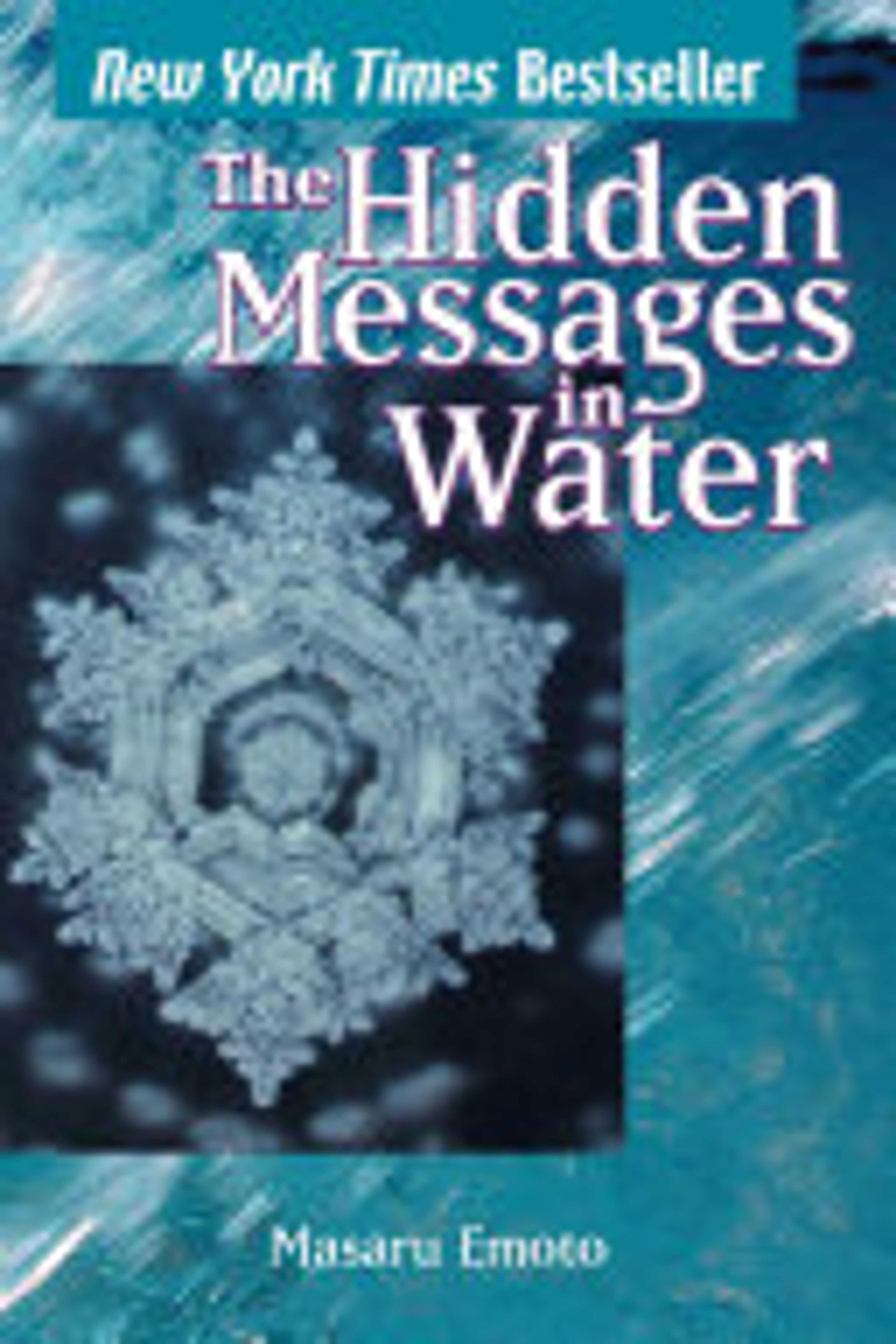 The Hidden Messages in Water cover, this book