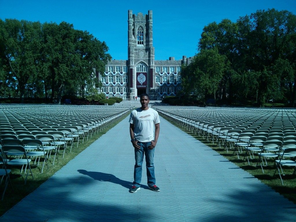 The day before my college graduation.