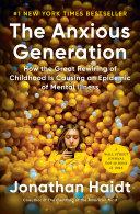 The Anxious Generation cover, this book