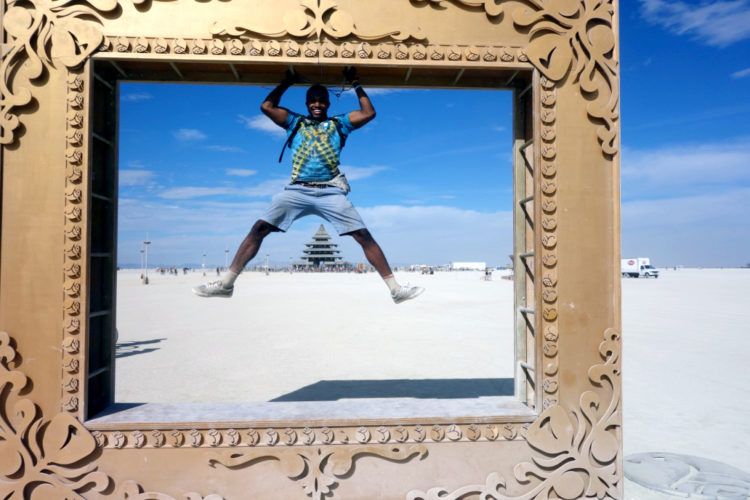 Burning Man Frame
