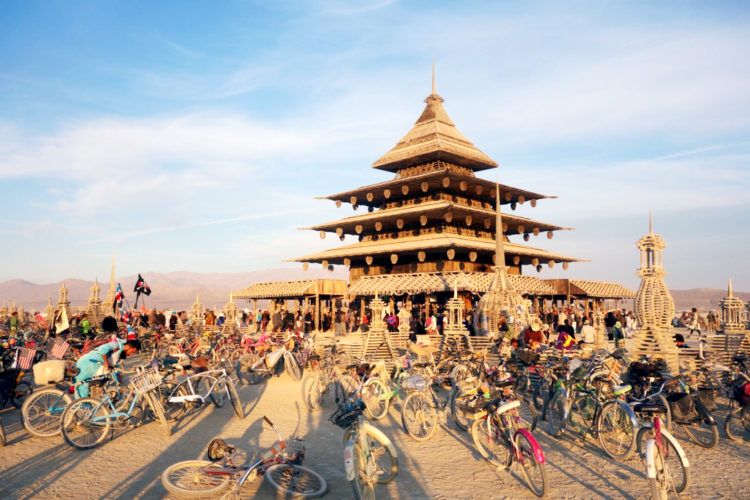 Burning Man Temple