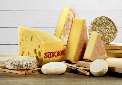 Assortiment de fromages de Savoie