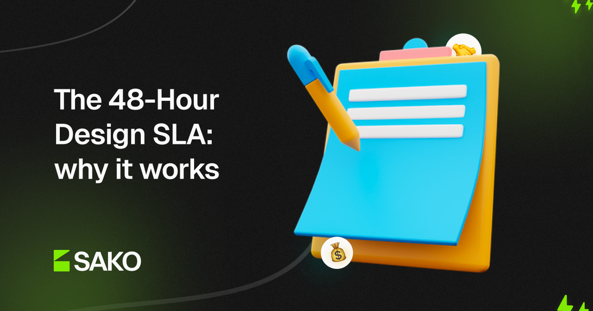 The 48-Hour Design SLA: why it works (and why your current process keeps lying to you)