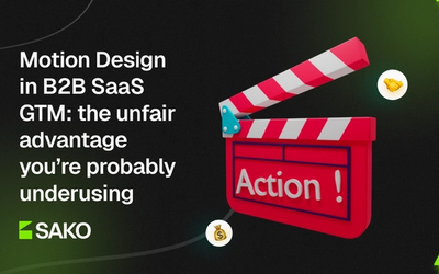 Motion Design in B2B SaaS GTM: the unfair advantage you’re probably underusing