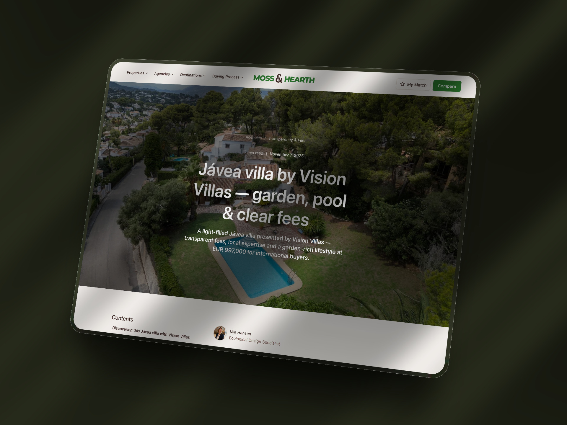 Moss & Hearth screenshot