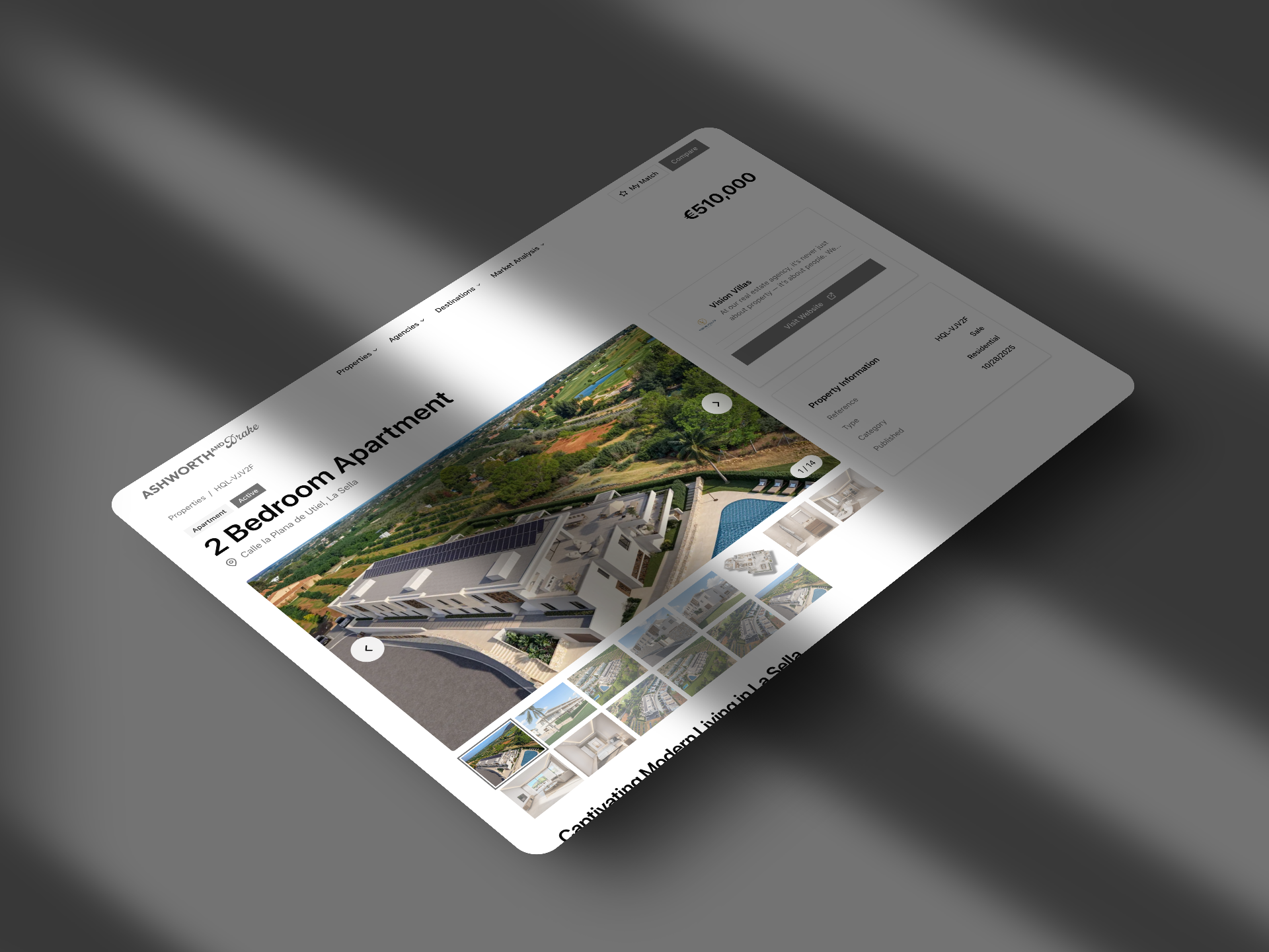 Screenshot of Ashworth & Drake