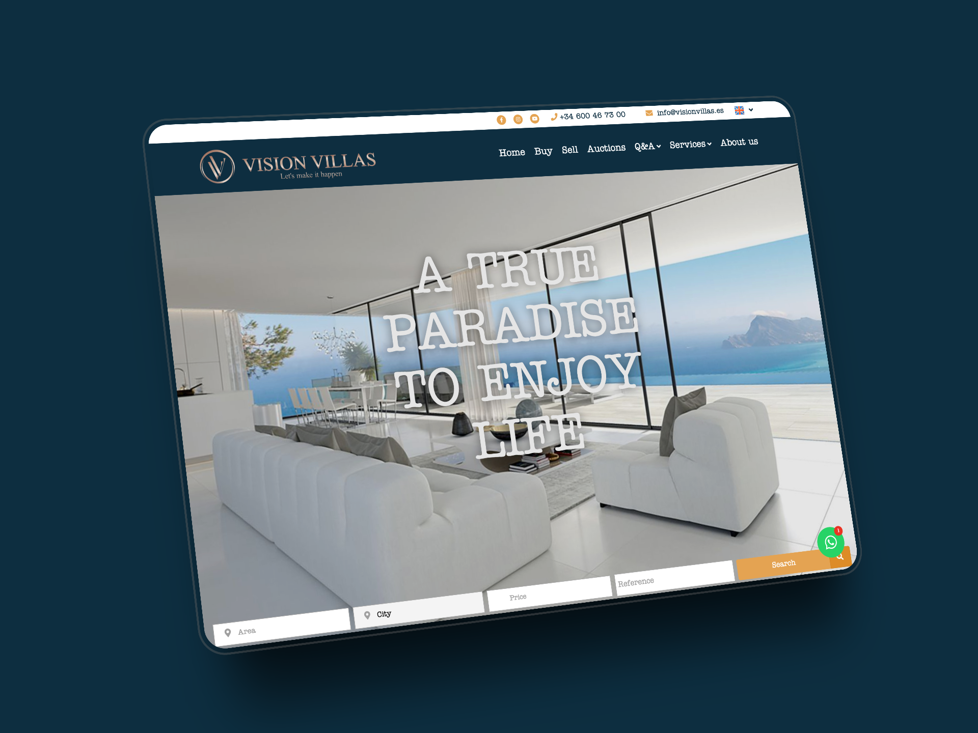 Vision Villas screenshot