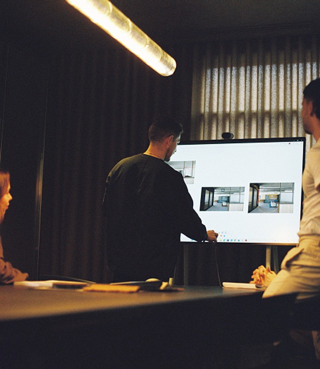 Mitchell Jones presenting at Made For