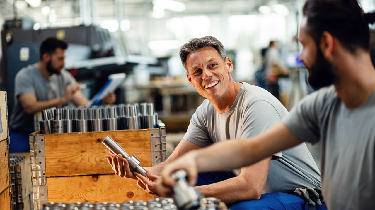 Onsite workers in manufacturing/ logistics