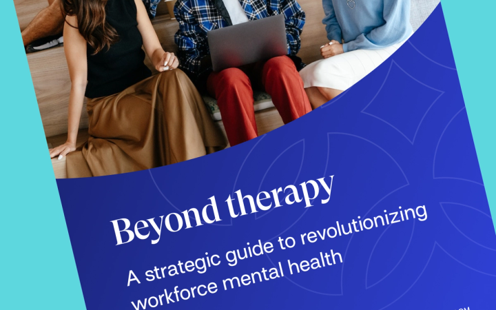 Cover image for Beyond therapy: A strategic guide to revolutionizing mental health
