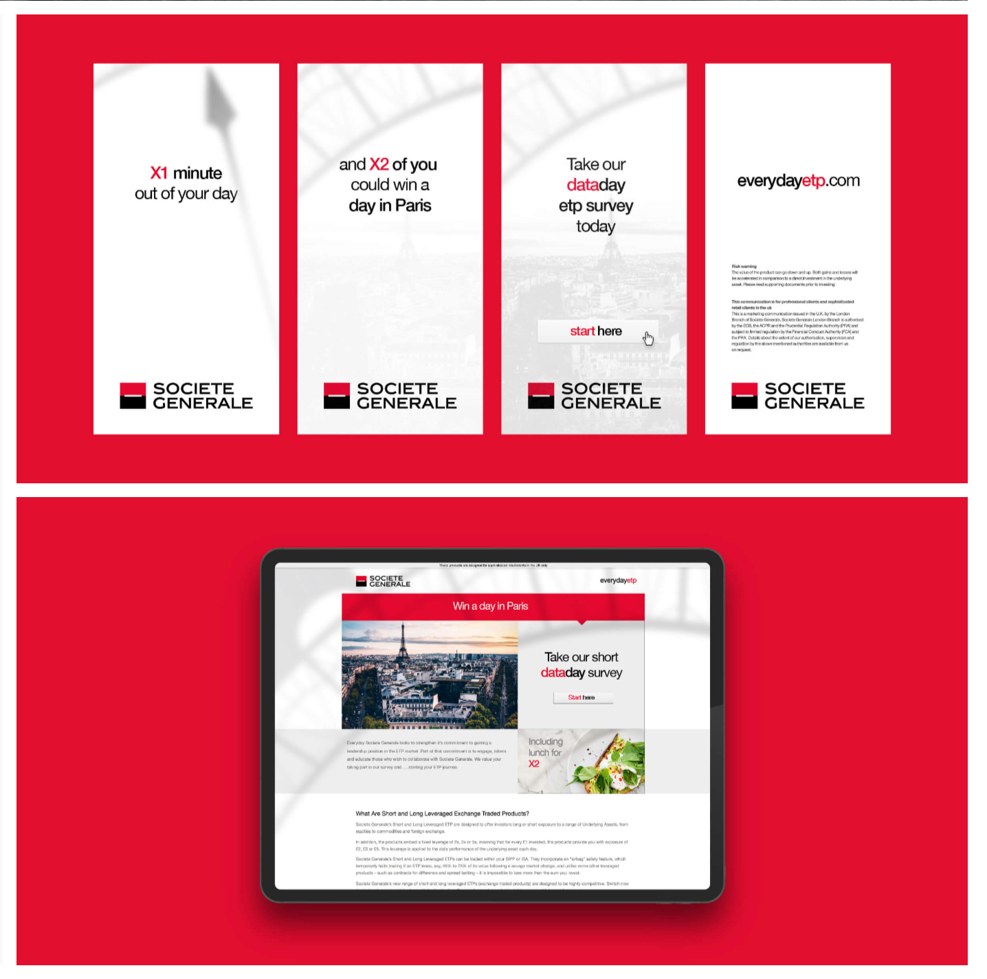 new financial product campaign launch case study example cover
