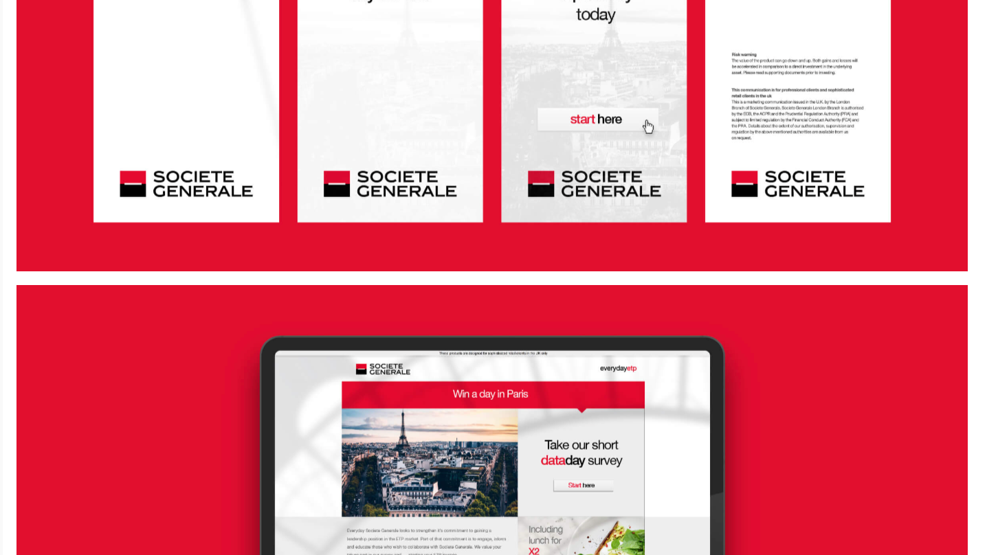 new financial product campaign launch case study example cover