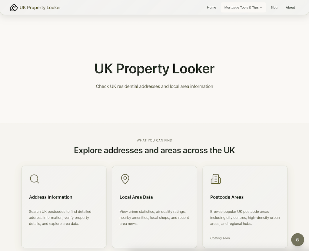 UK Property Looker: SEO-led architecture for a platform with millions of pages