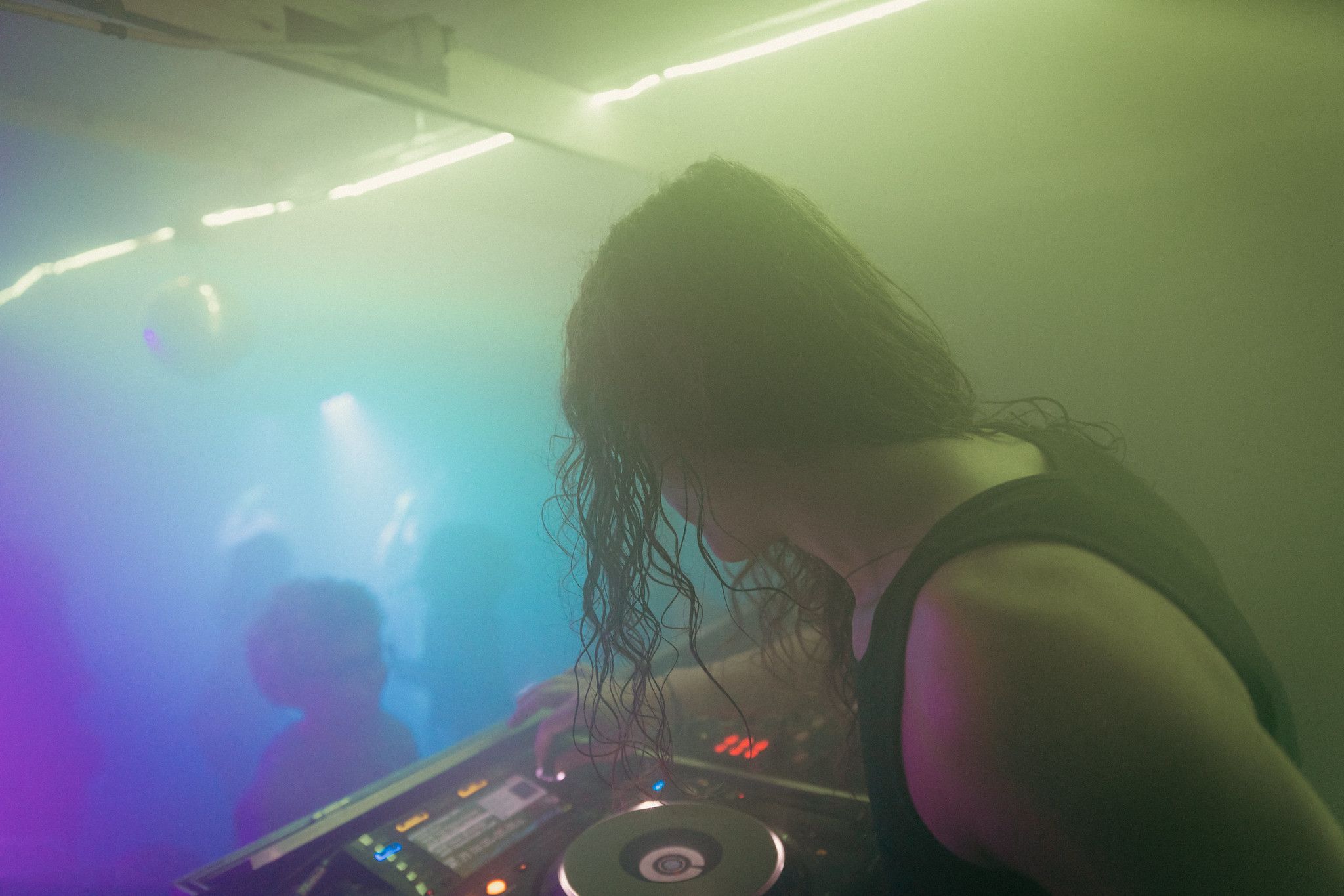 Brussels based DJ Stella K playing in Bonkers.