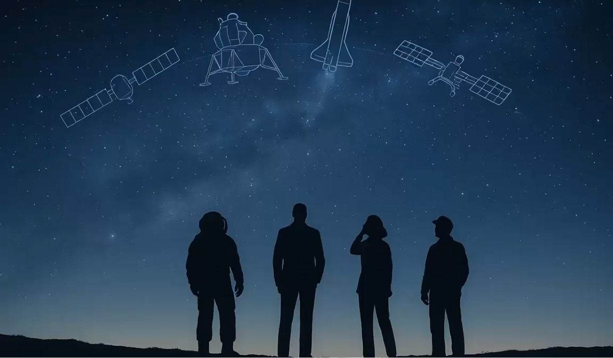 Woman in space