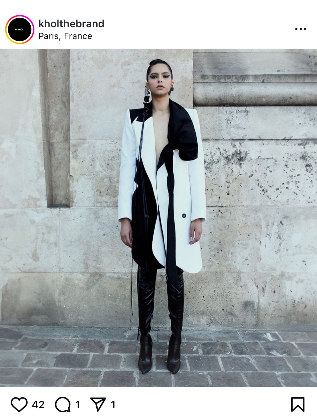 La marque KHOl, finaliste du Fashion Trust Arabia 2024
