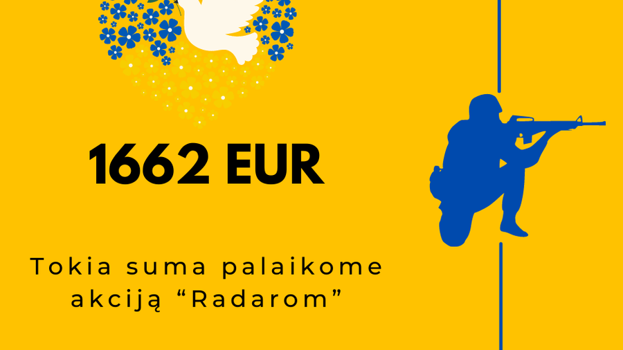 Palaikome akciją RADAROM
