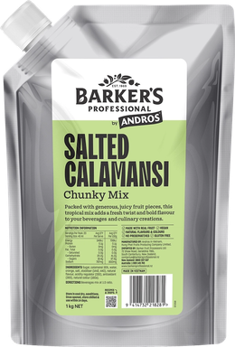 Barker's Professional by Andros Salted Calamansi Chunky Mix