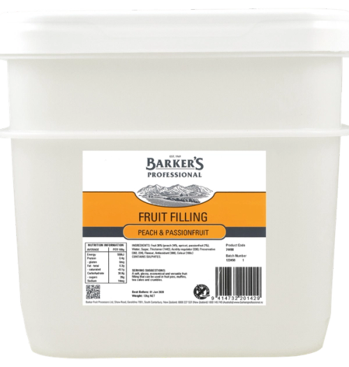 Peach & Passionfruit Fruit Filling 12kg