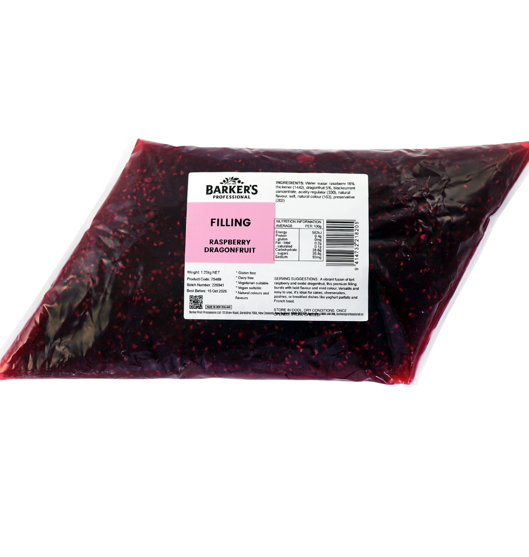Raspberry Dragonfruit Filling 1.25kg