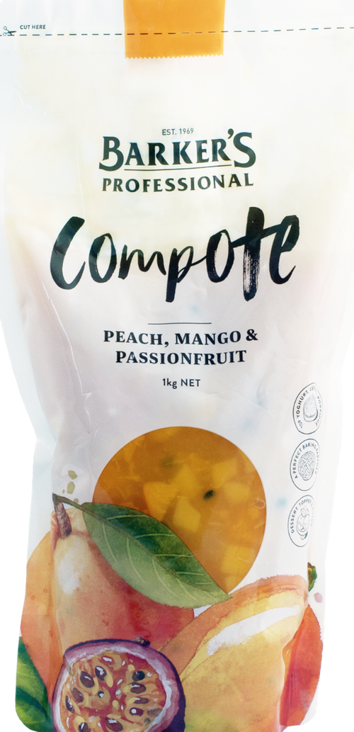 Peach, Mango & Passionfruit Compote 1kg