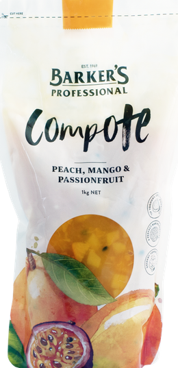 Peach, Mango & Passionfruit Compote 1kg