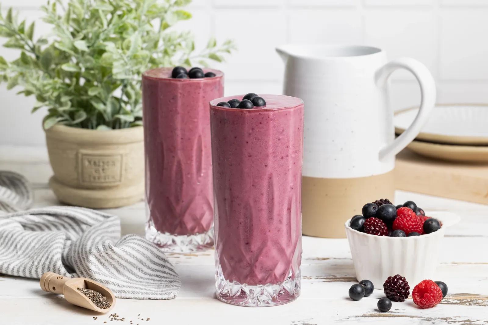 Vanilla Berry Protein Smoothie | Recipe | Barker's Professional