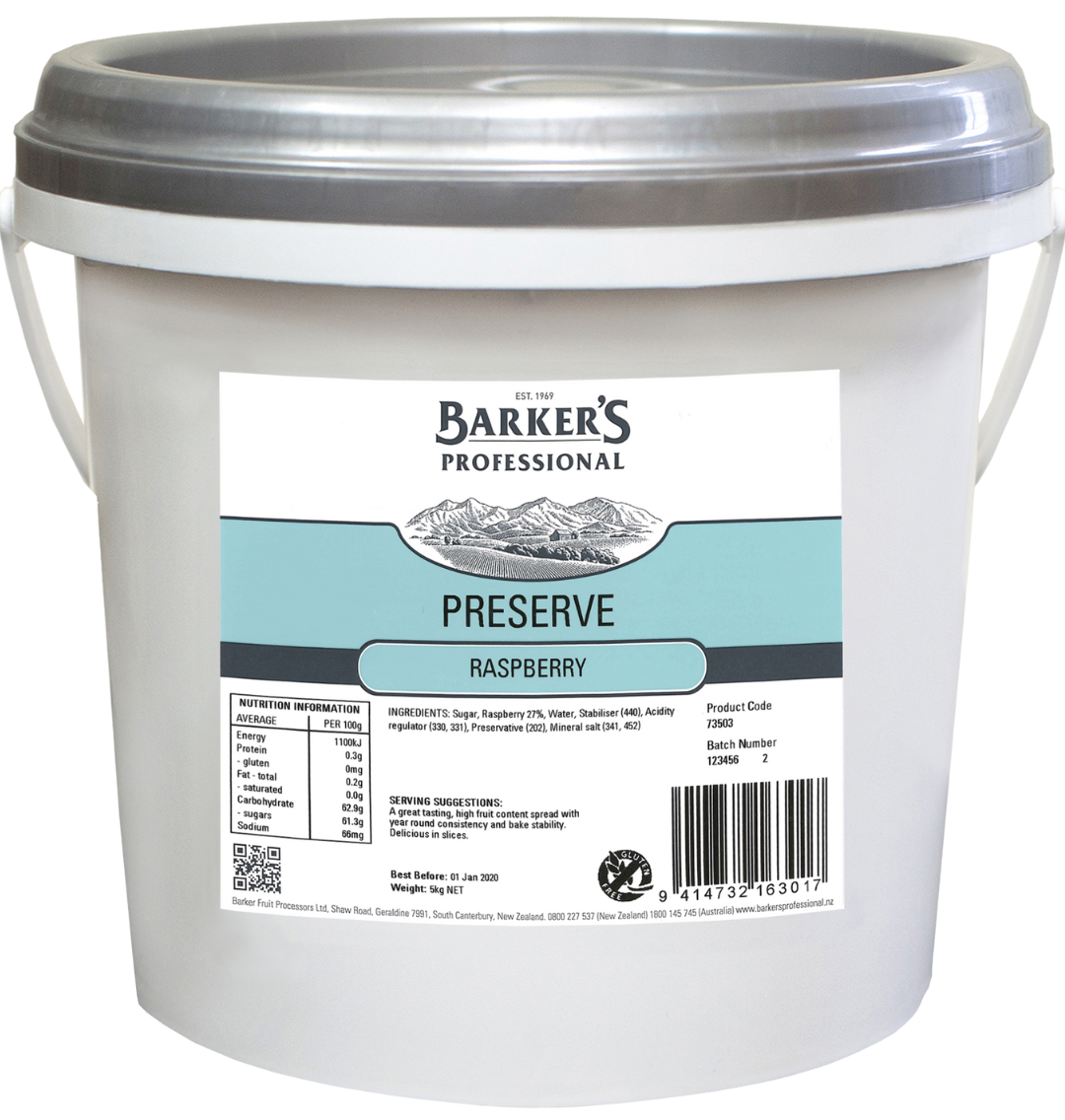 Raspberry Preserve 5kg