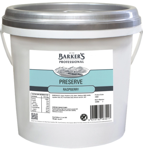 Raspberry Preserve 5kg