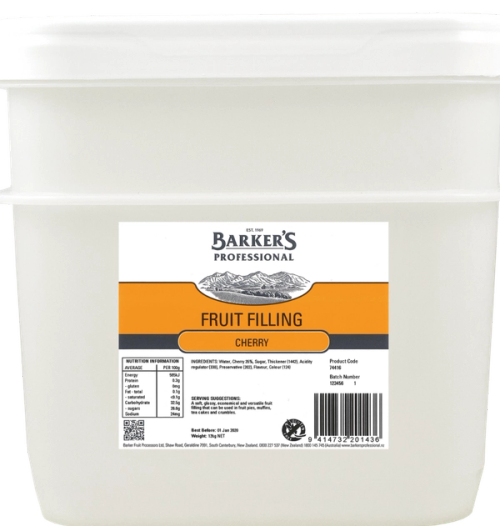 Cherry Fruit Filling 12kg