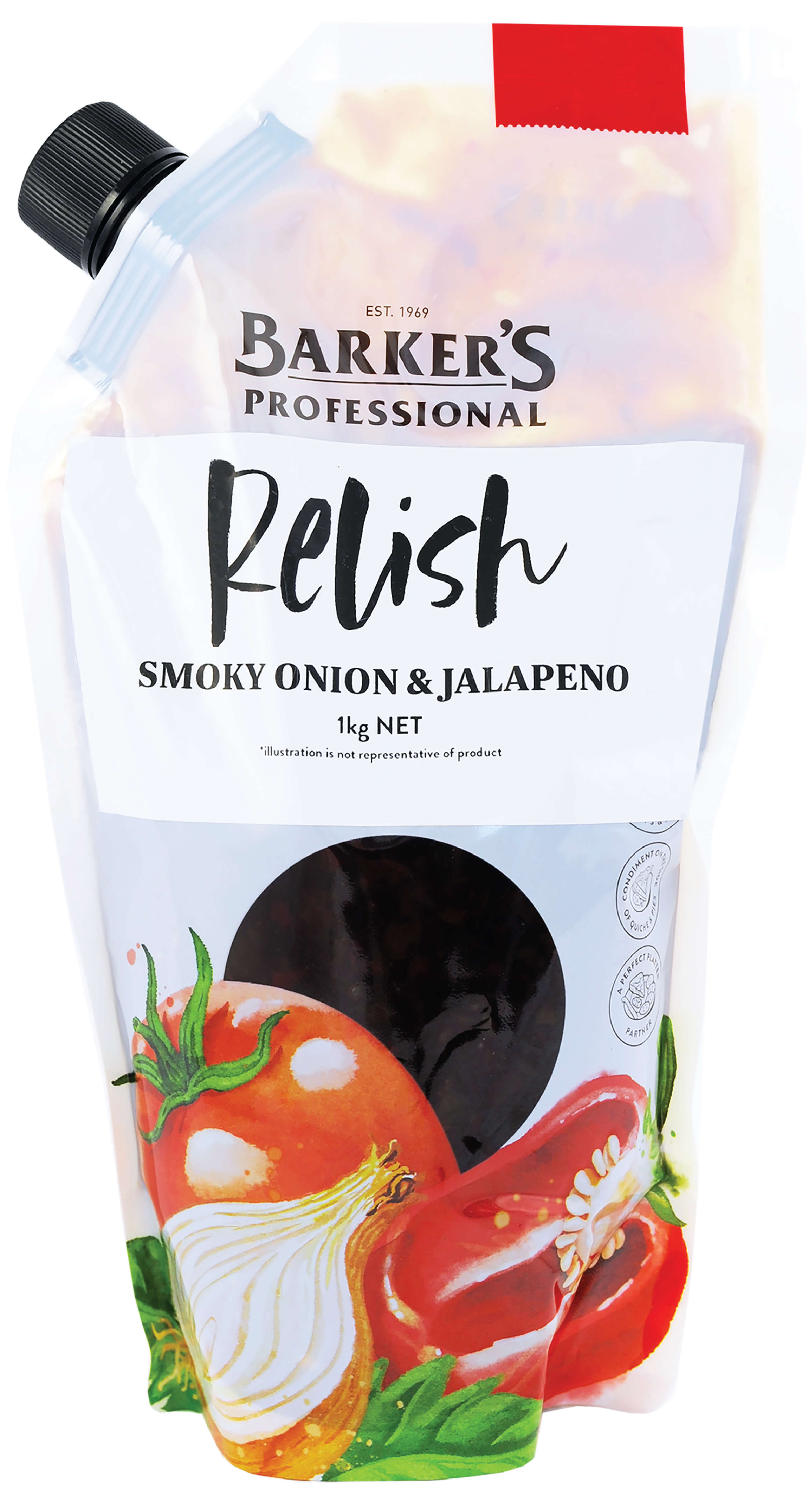 Smoky Onion & Jalapeño Relish 1kg