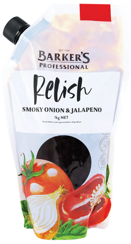 Smoky Onion & Jalapeño Relish 1kg