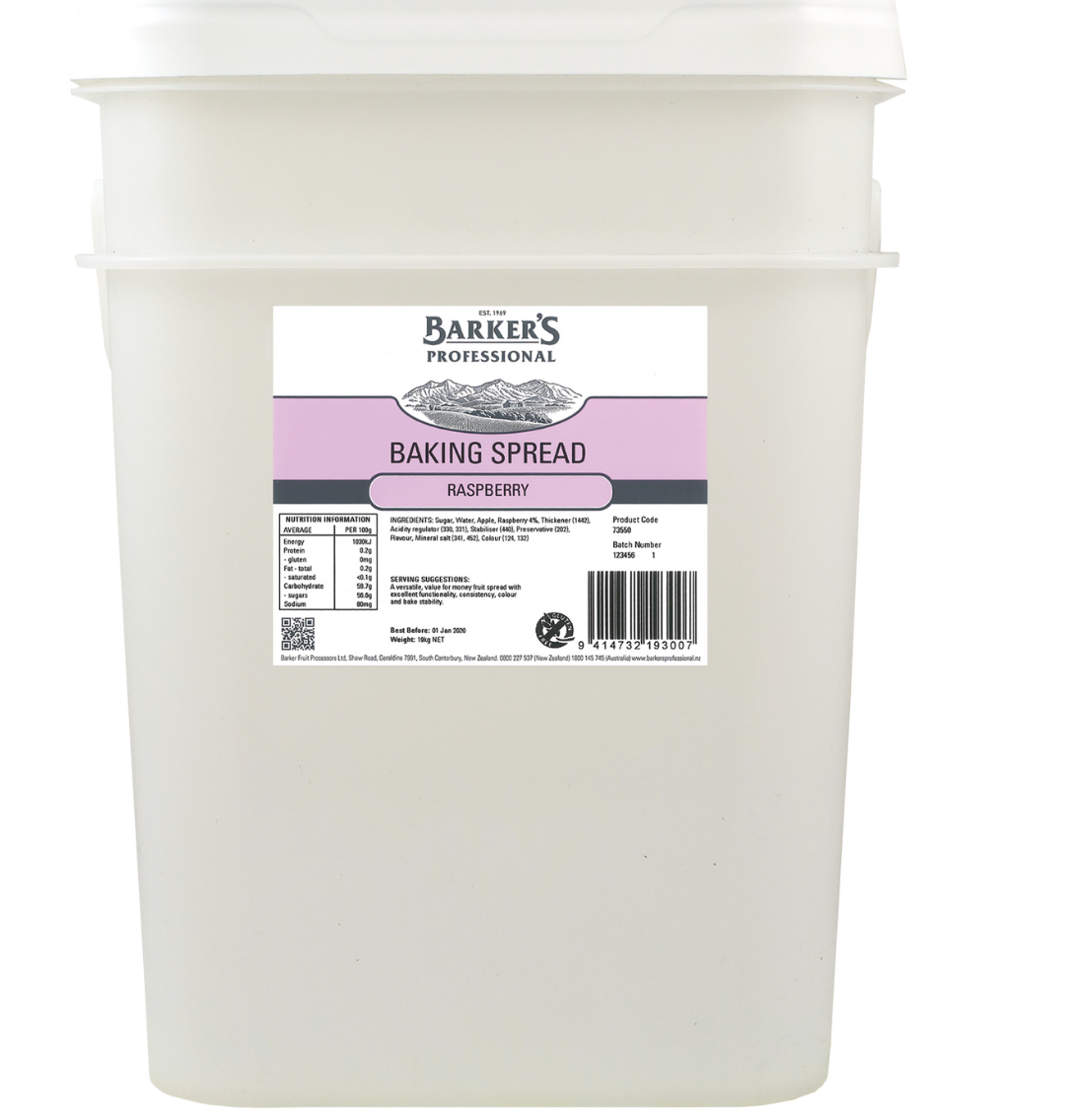 Raspberry Baking Spread 19kg