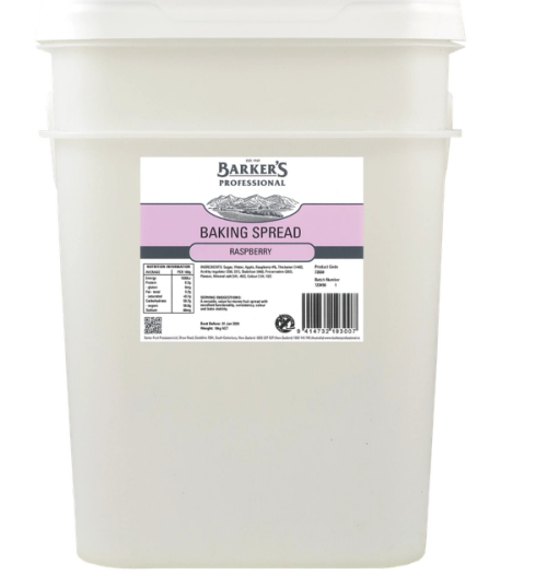 Raspberry Baking Spread 19kg