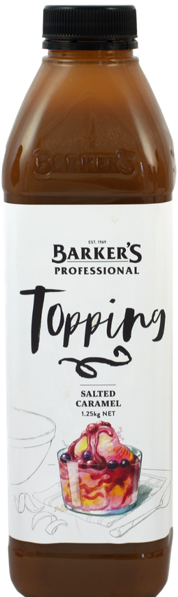 Salted Caramel Topping 1.25 kg