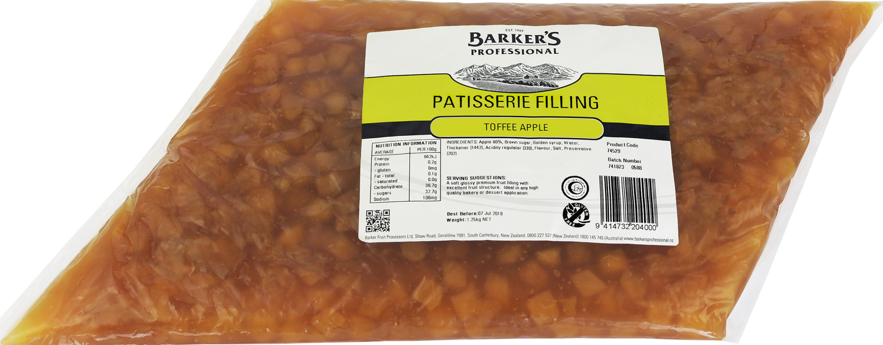 Toffee Apple Patisserie Filling 1.25kg