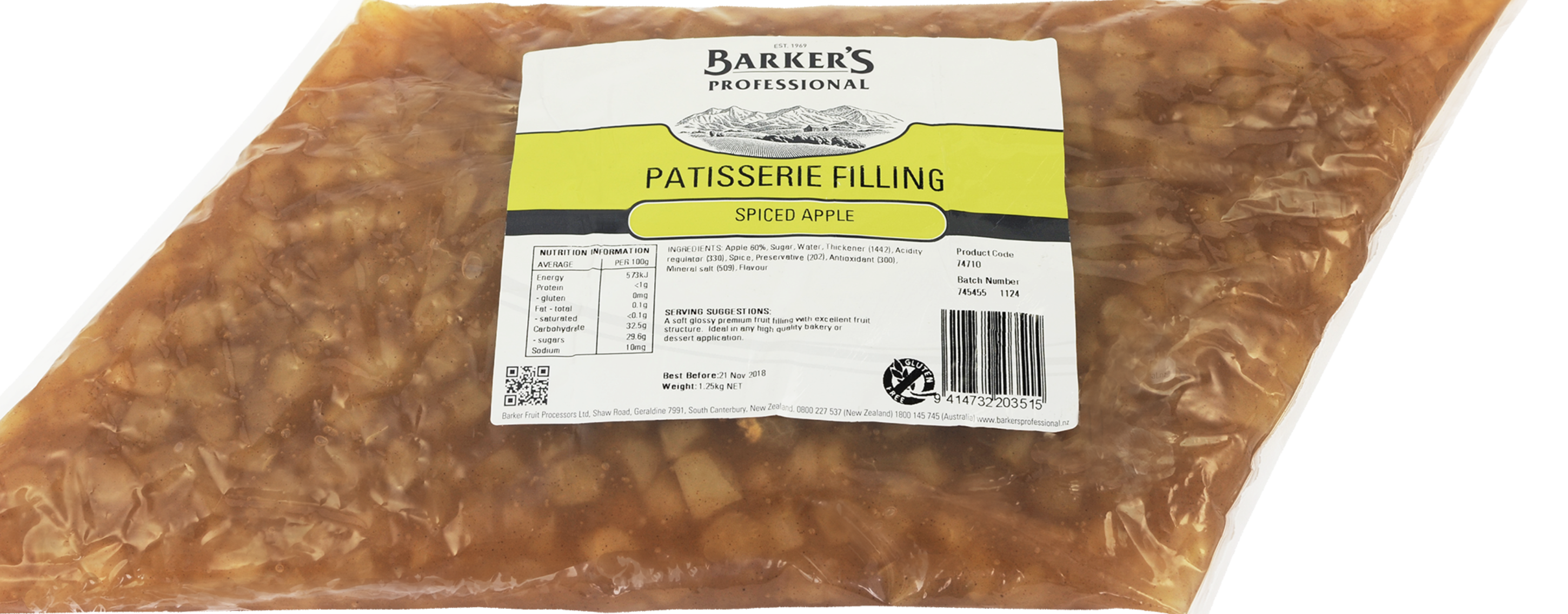 Spiced Apple Patisserie Filling 1.25kg