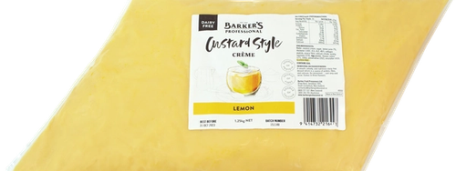 Dairy-free Lemon Custard Style Crème 1.25kg