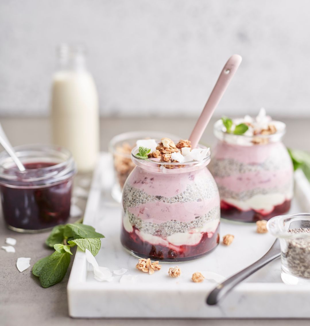 Recipe | Layered Chia Pudding | Barker's Professional