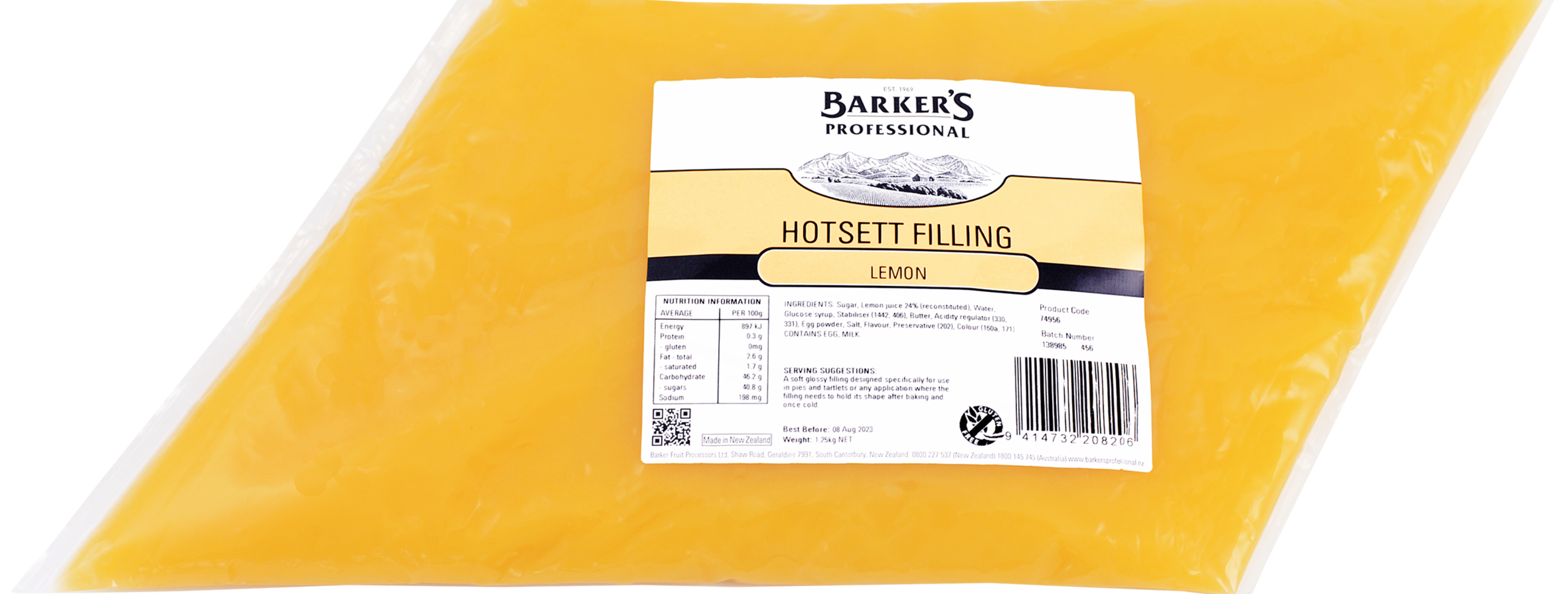 Lemon & Passionfruit Fruit Silk™ 1.25kg