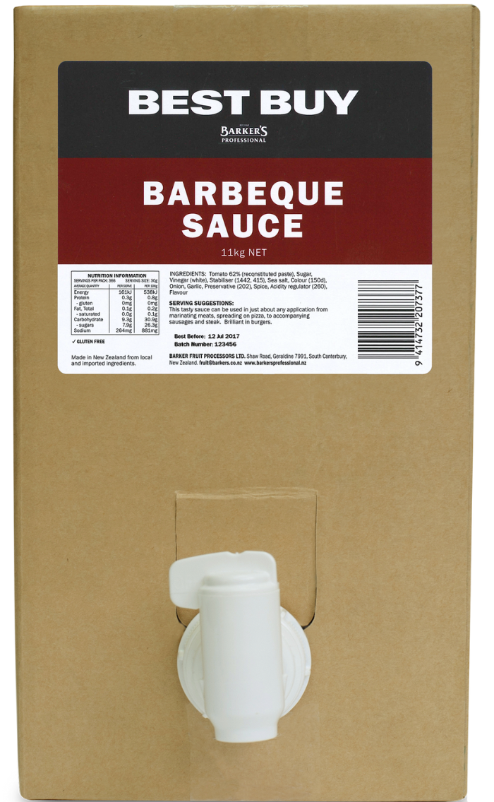 Best Buy Barbeque Sauce 11kg