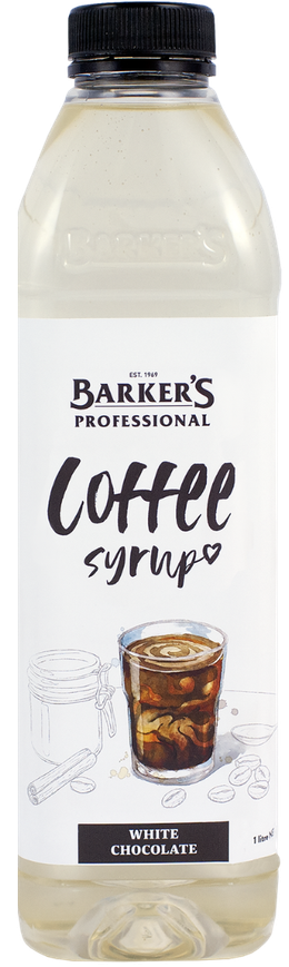 White Chocolate Coffee Syrup 1L