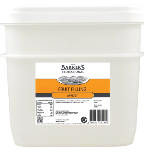 Apricot Fruit Filling 12kg