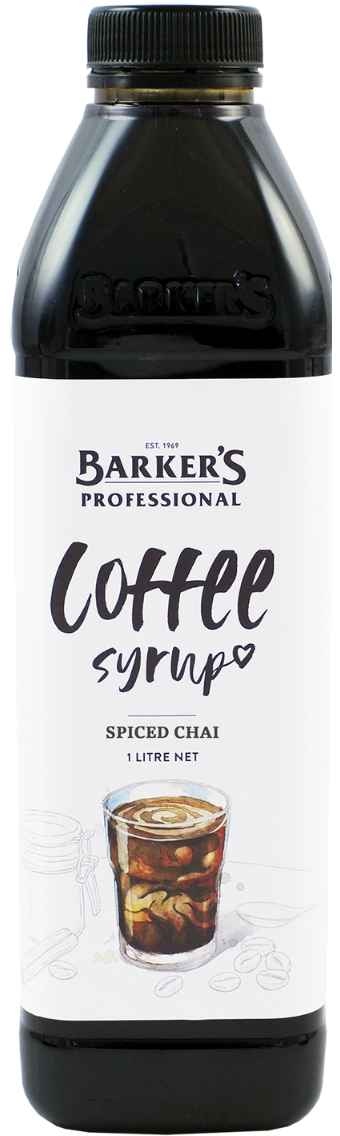 Spiced Chai Coffee Syrup 1L