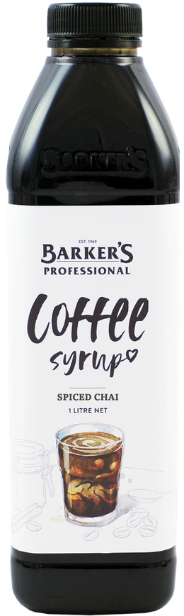 Spiced Chai Coffee Syrup 1L