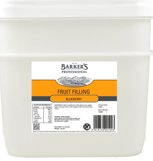 Blueberry Fruit Filling 12kg